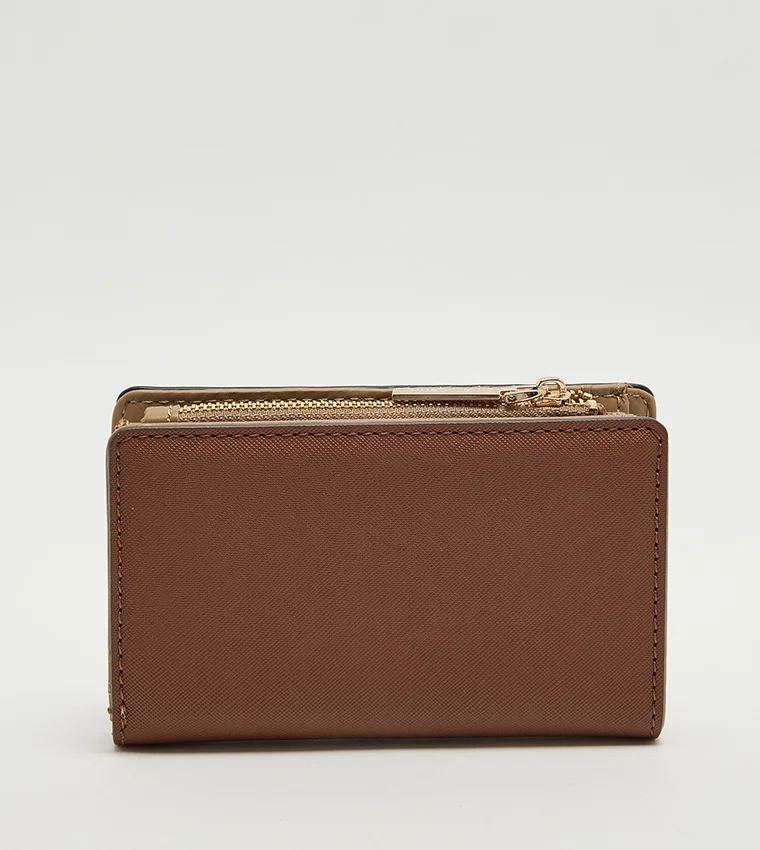 Anne Klein  Anne Klein Color Block Zippered Wallet for Women | Best Price UAE